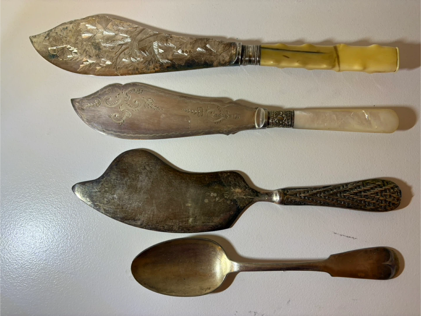 Vintage Silver Plated Cutlery Set