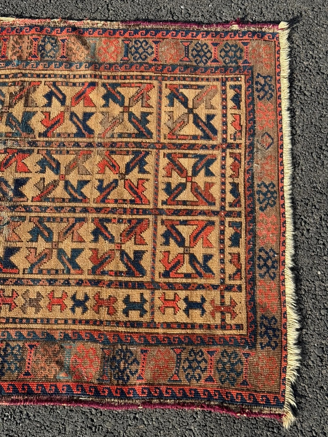 Vintage Geometric Pattern Rug - photo 5