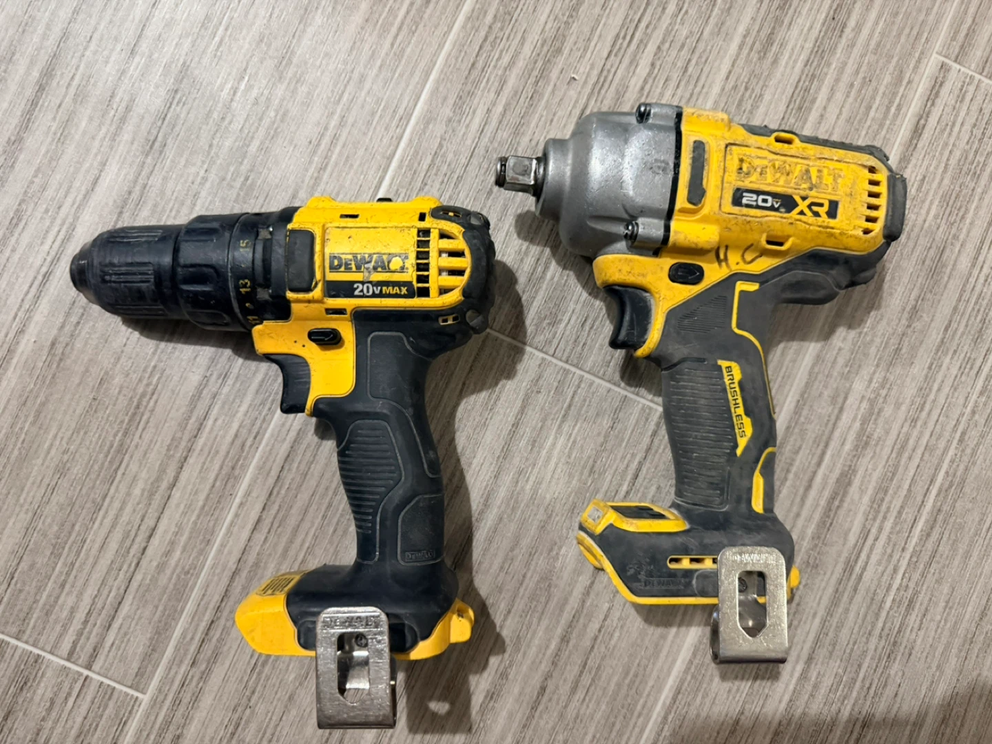DeWalt 20V MAX Cordless Drill and Impact Wrench Set