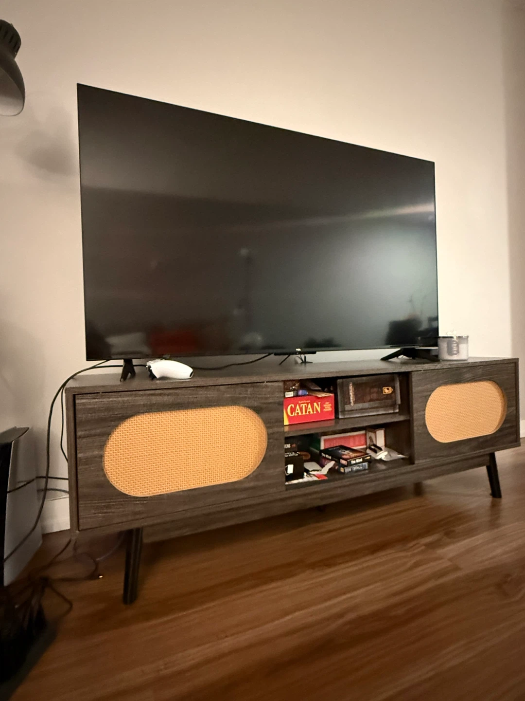Dark Wood Tv Unit - photo 2