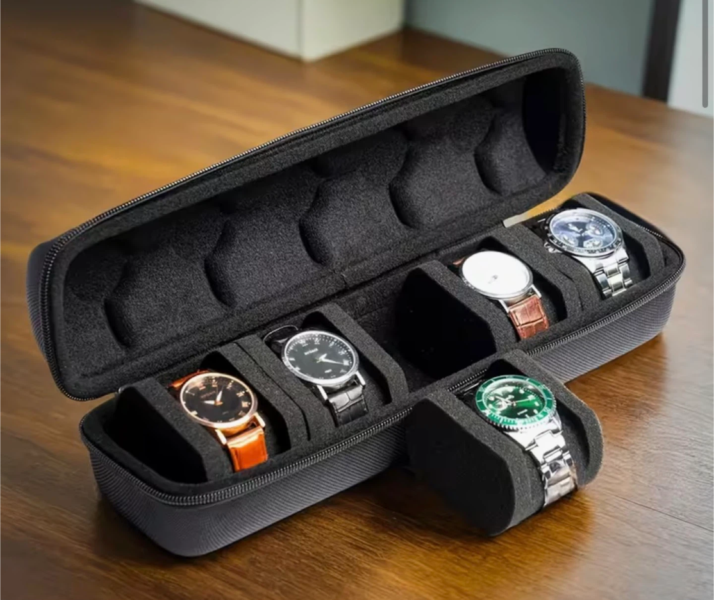 Black 5 Watch Travel Case