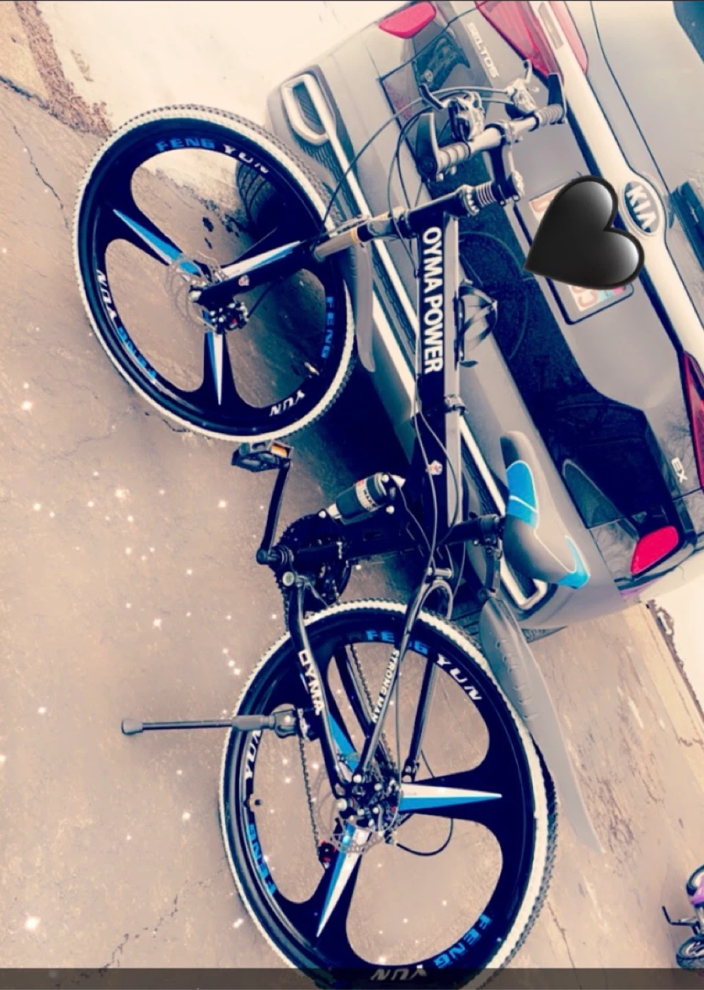 OYMA POWER 26in Folding Mountain Bike