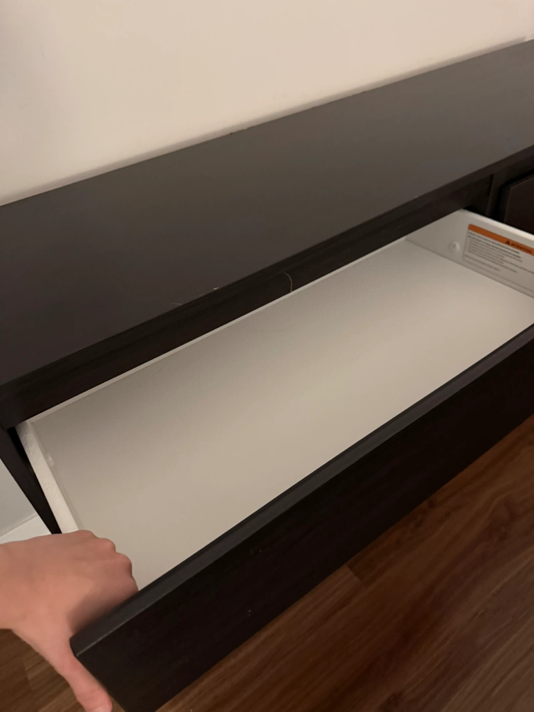 IKEA MALM- Dark Brown 6-Drawer Dresser - photo 4