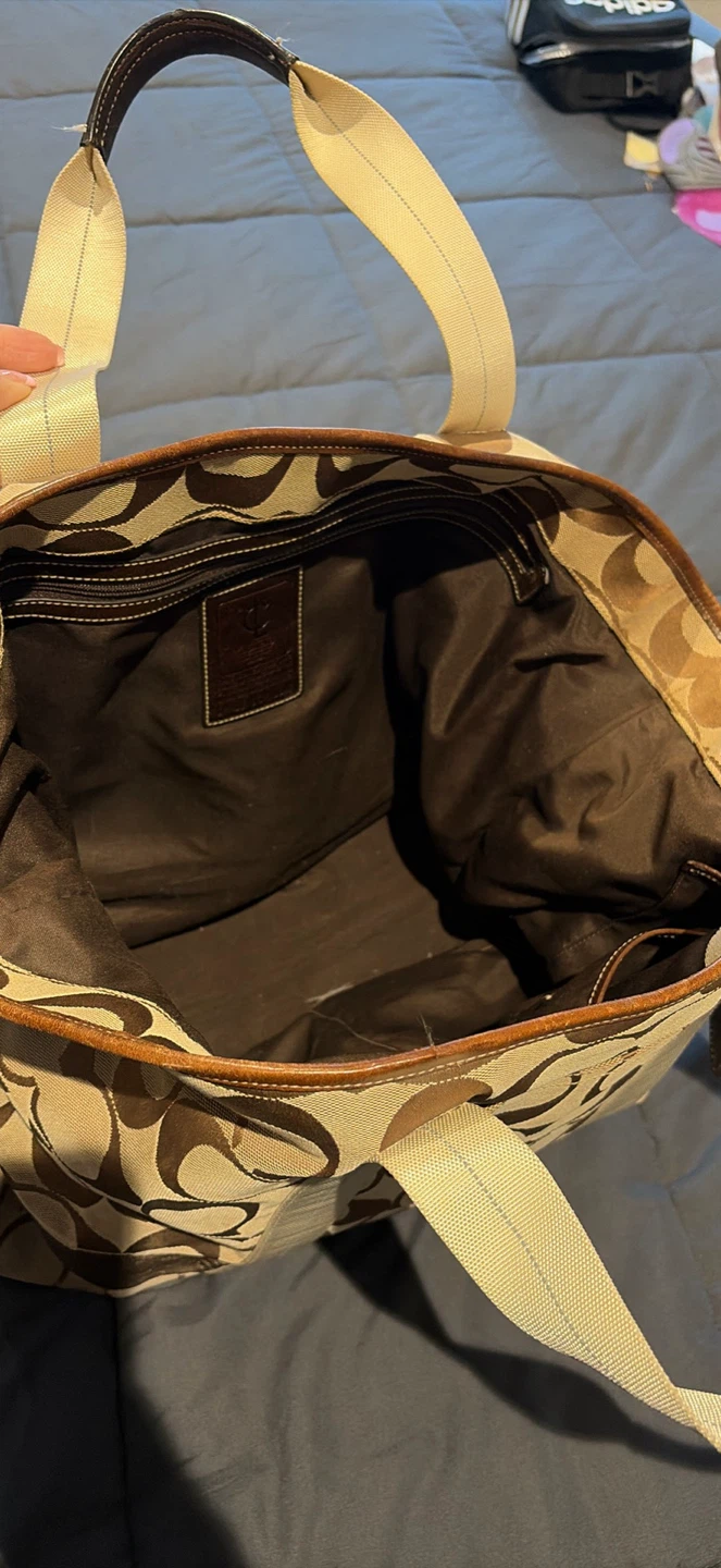 Coach Monogram Tote Bag - photo 2