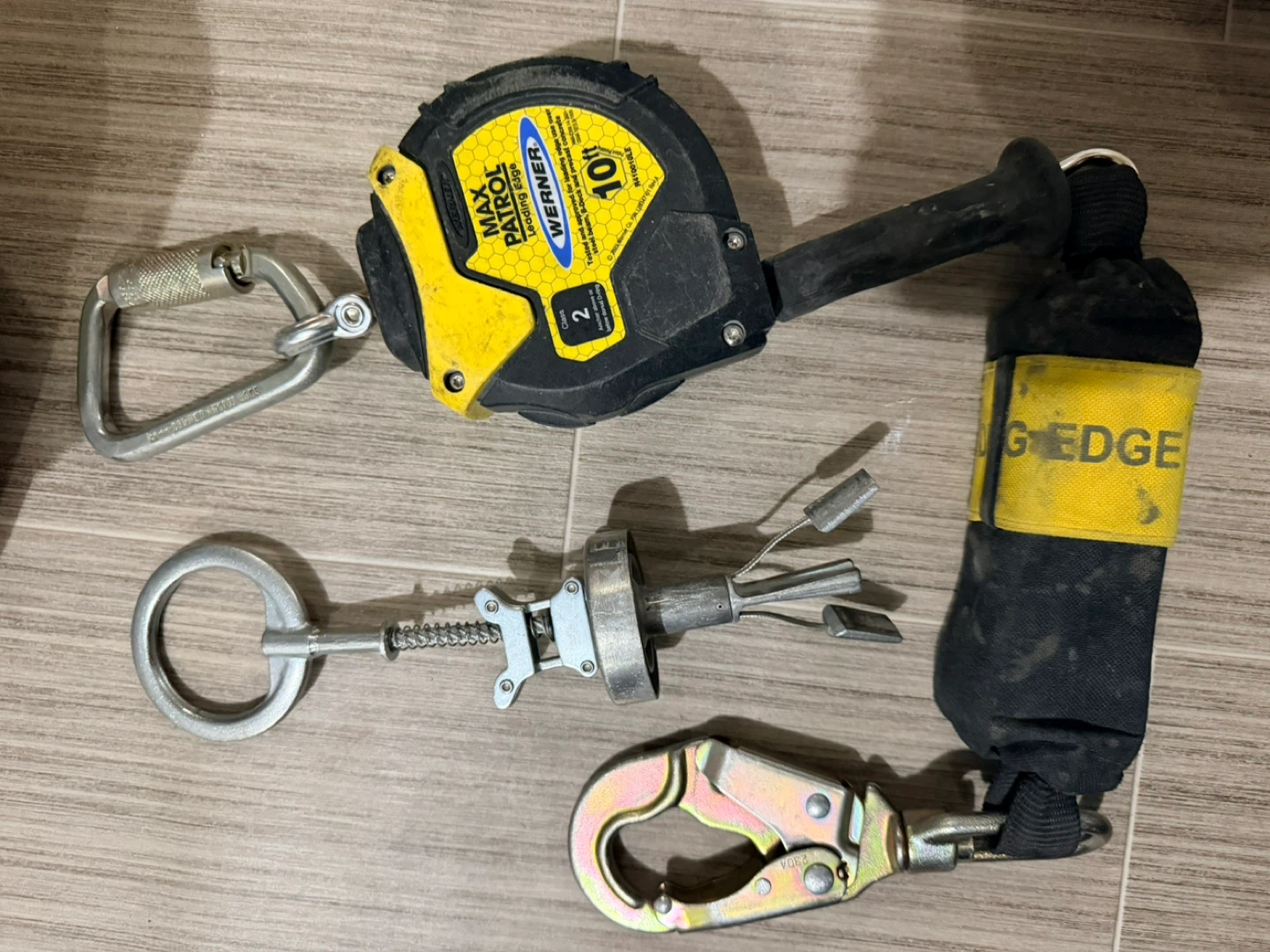 Werner Max Patrol Leading Edge 10ft Retractable Lanyard
