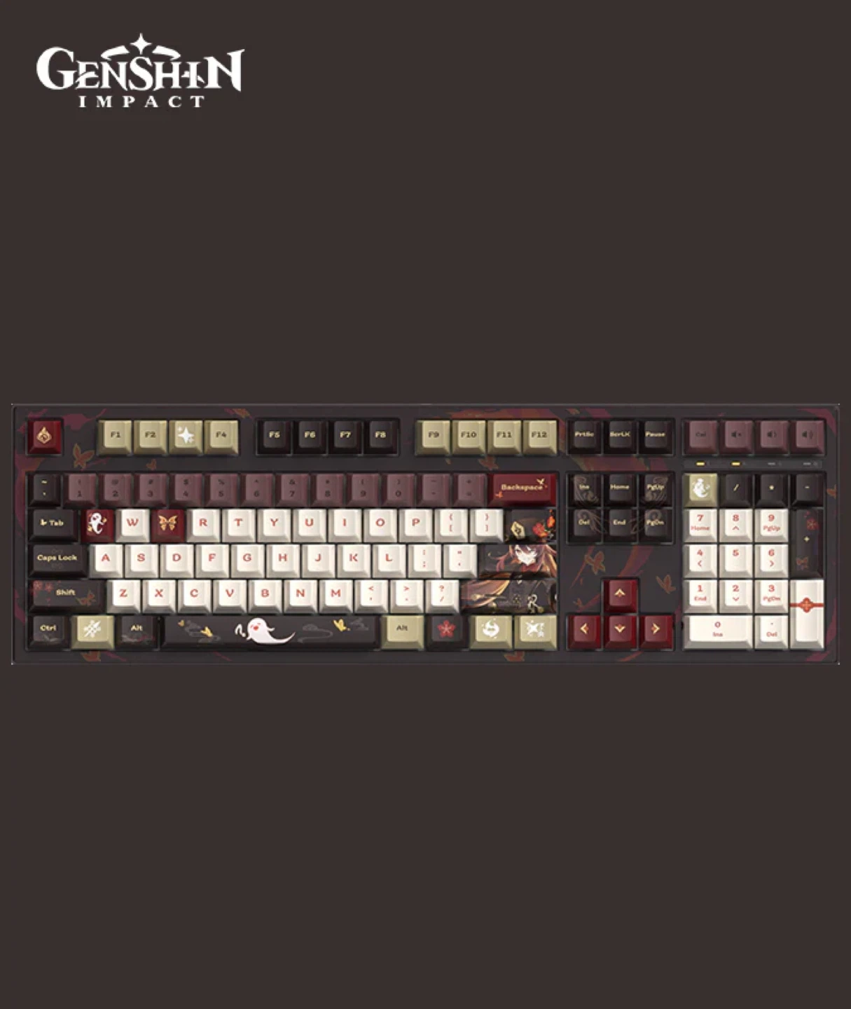 Official Genshin Impact Hu Tao Keyboard
