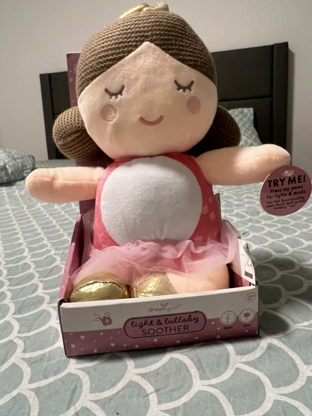 Dream Baby Light & Lullaby Soother Plush Toy