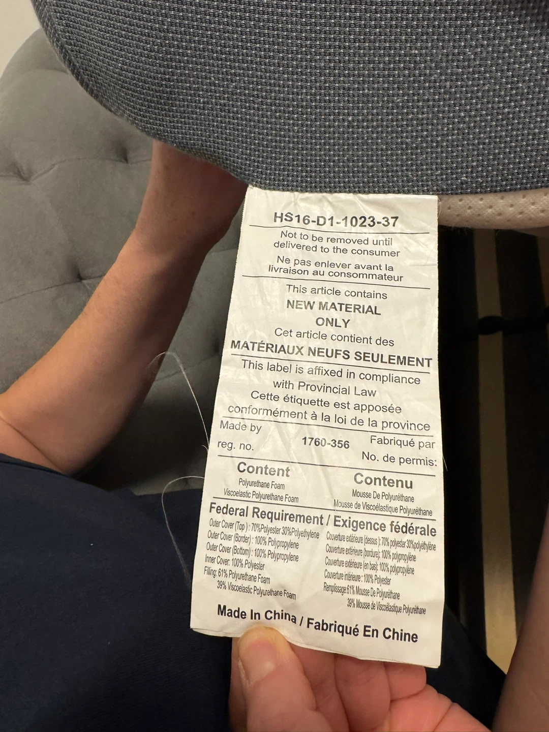 Queen Bed Frame with Mattress – $250 – Richmond Hill - photo 5