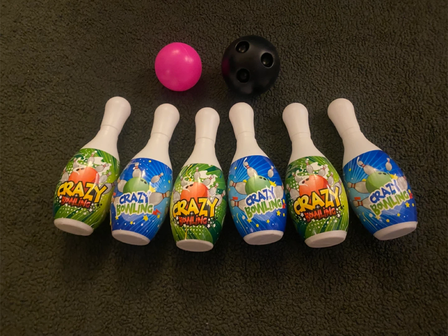 Kids bowling set