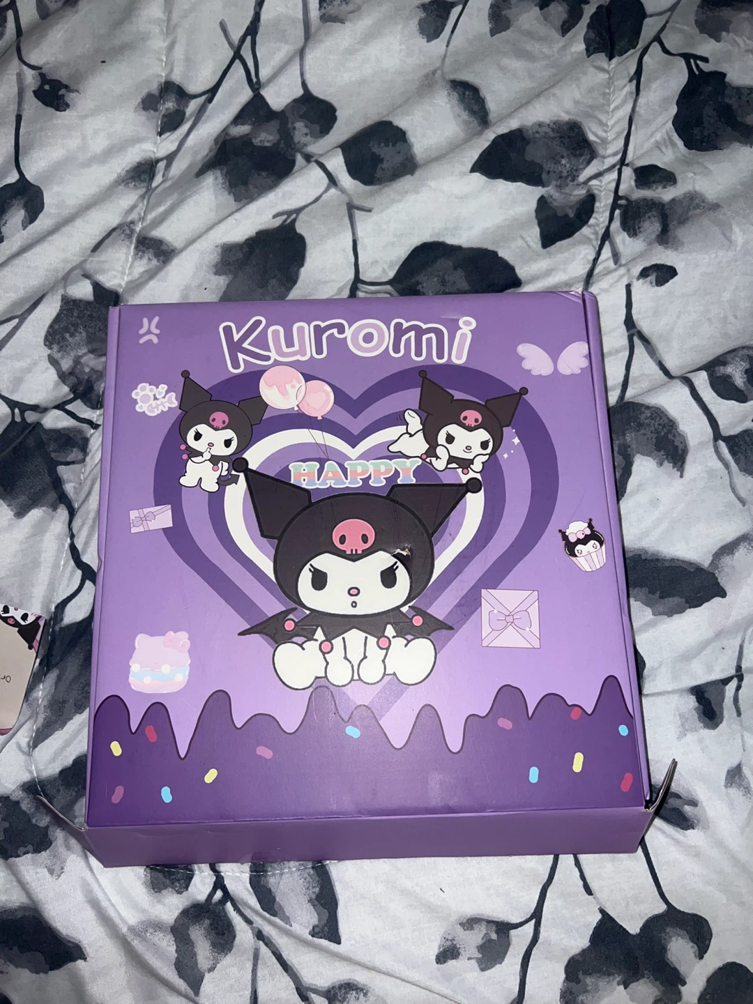 Kuromi Stationery Set with Pens and Stickers - photo 2