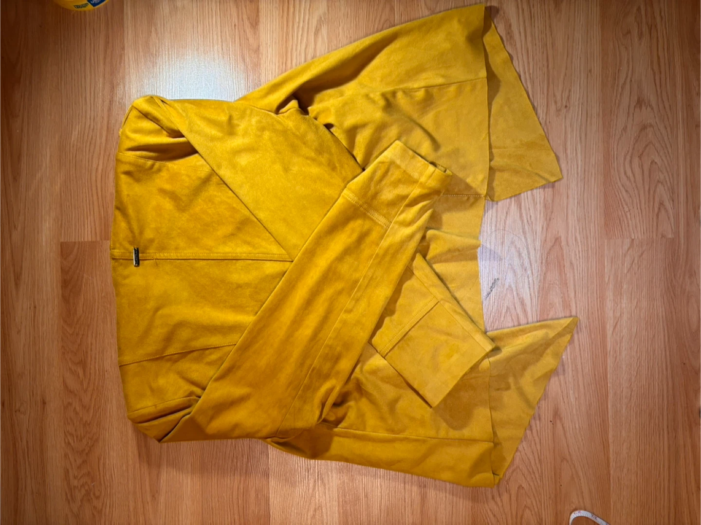 Laura Yellow mustard Suede Blazer| size 14 - photo 5