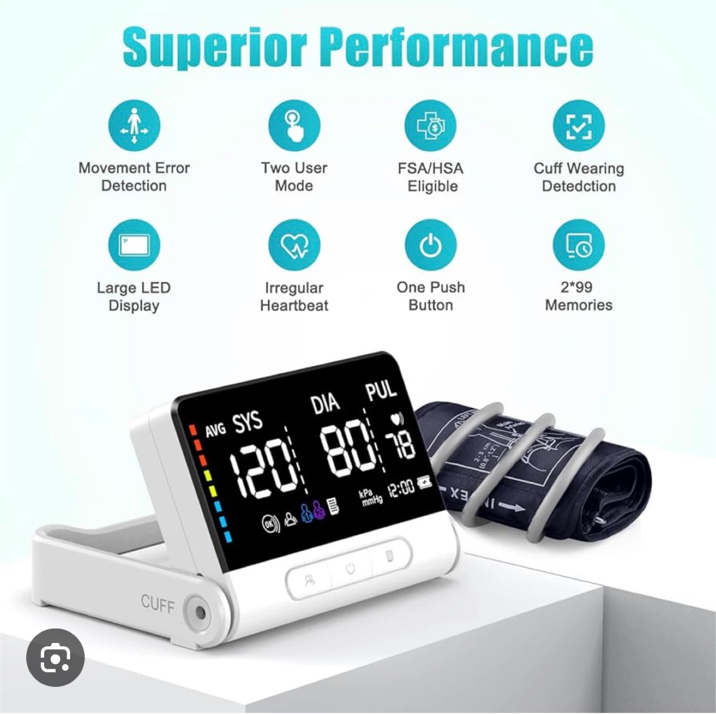 Brand New PEKYO Arm Blood Pressure Monitor - photo 2