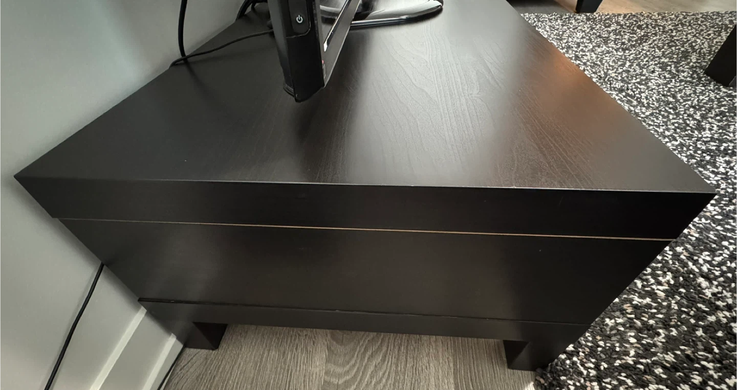 Black TV Stand – $35– Richmond Hill - photo 4