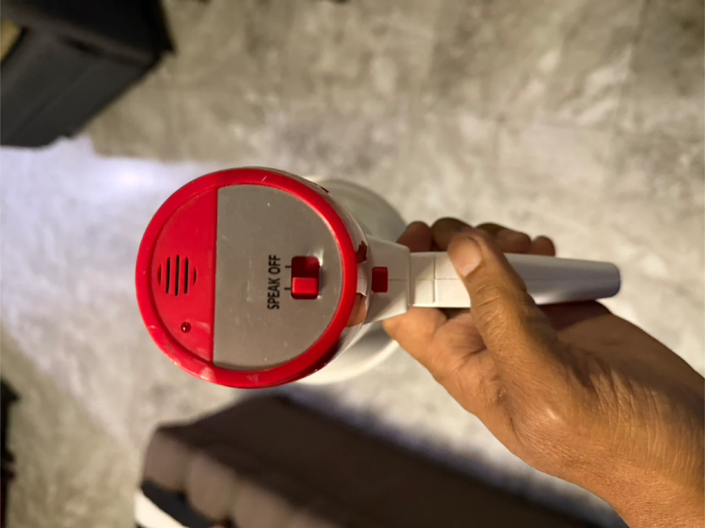 White and Red Megaphone - photo 4
