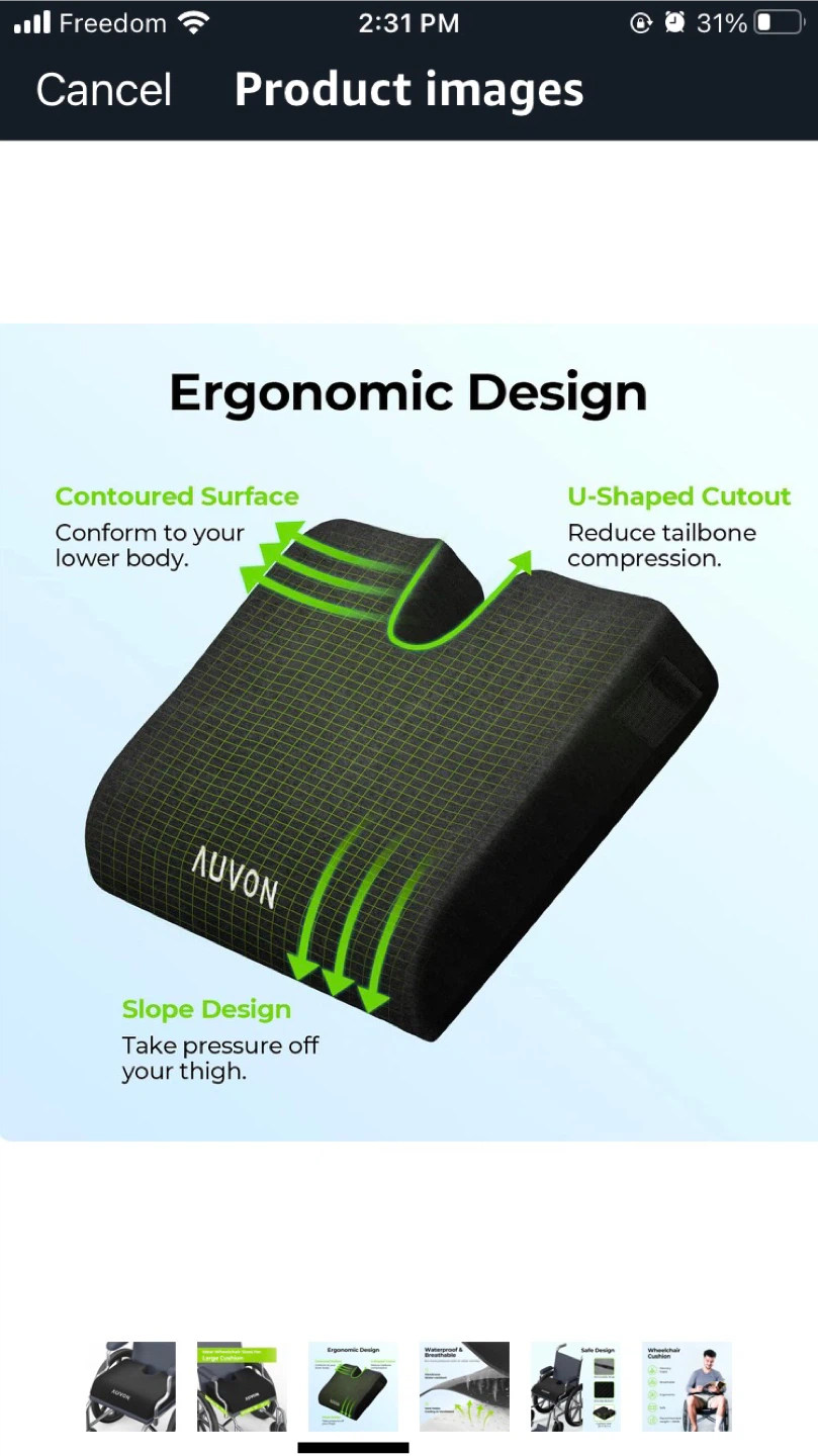 AUVON Wheelchair Cushion - photo 5