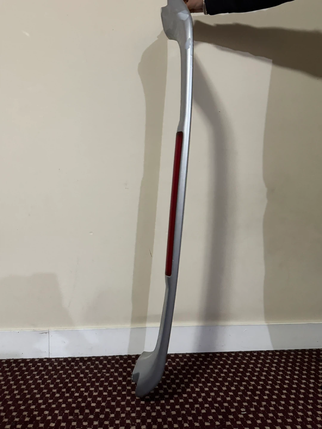 Silver Car Spoiler with Red Tail Light ( Acura el 2002) - photo 3