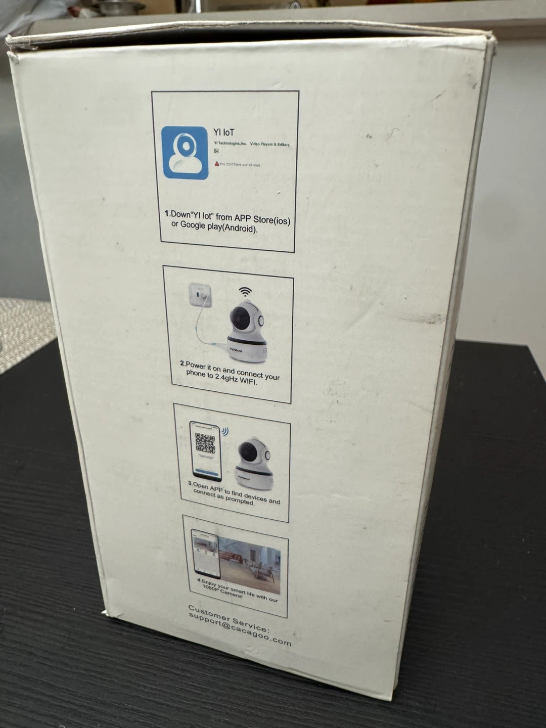 CACAGO Smart Home PTZ WiFi IP Camera - photo 3