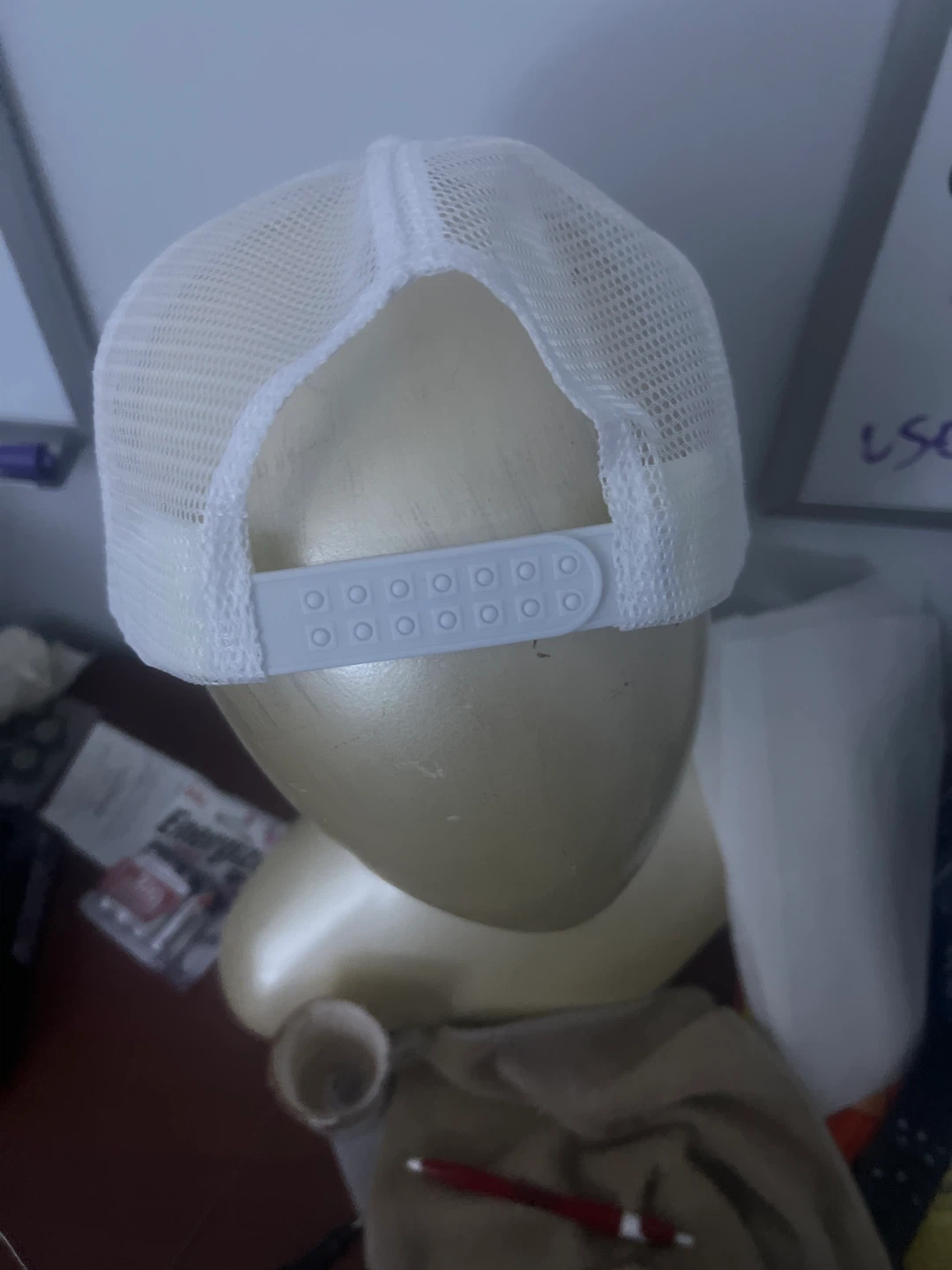 White Trucker Hat - Donation Station - photo 2