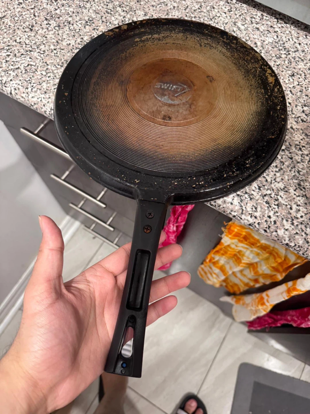 Prestige Platina Stainless Steel Frying Pan