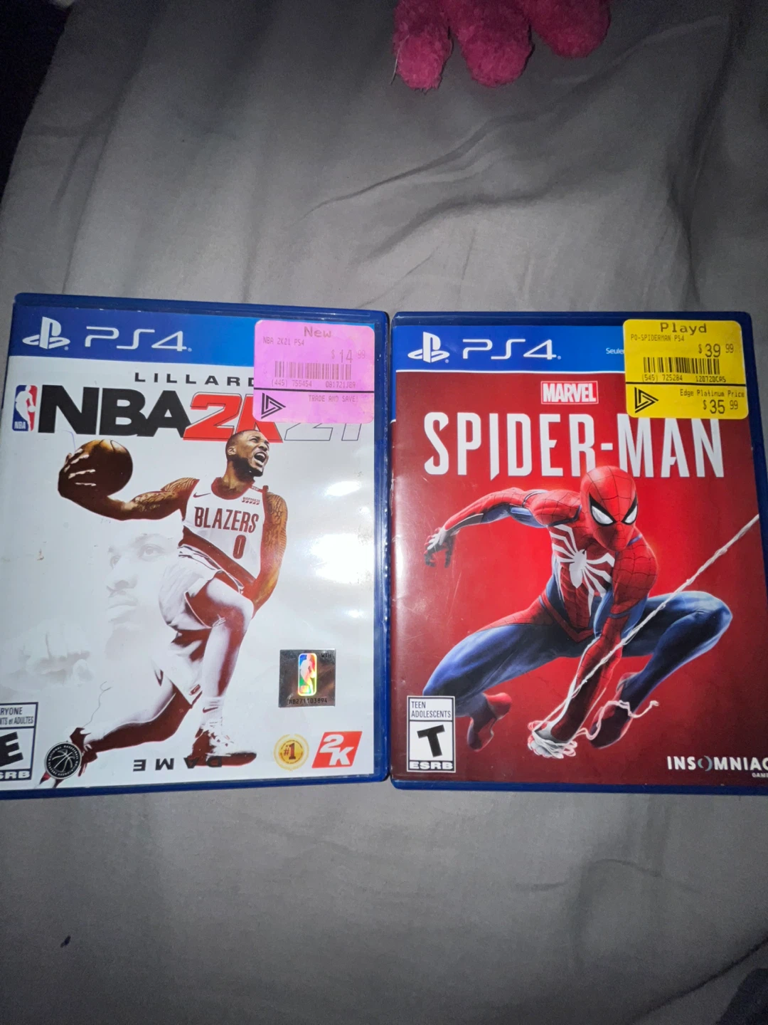 Marvel's Spider-Man & NBA 2K21 PS4 Games - photo 2