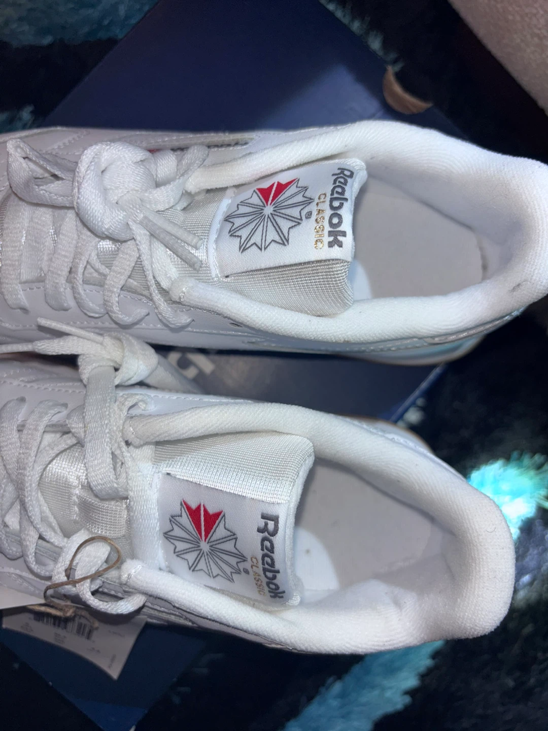 Reebok Classic Leather Junior Running Shoes - White/Gum - photo 5