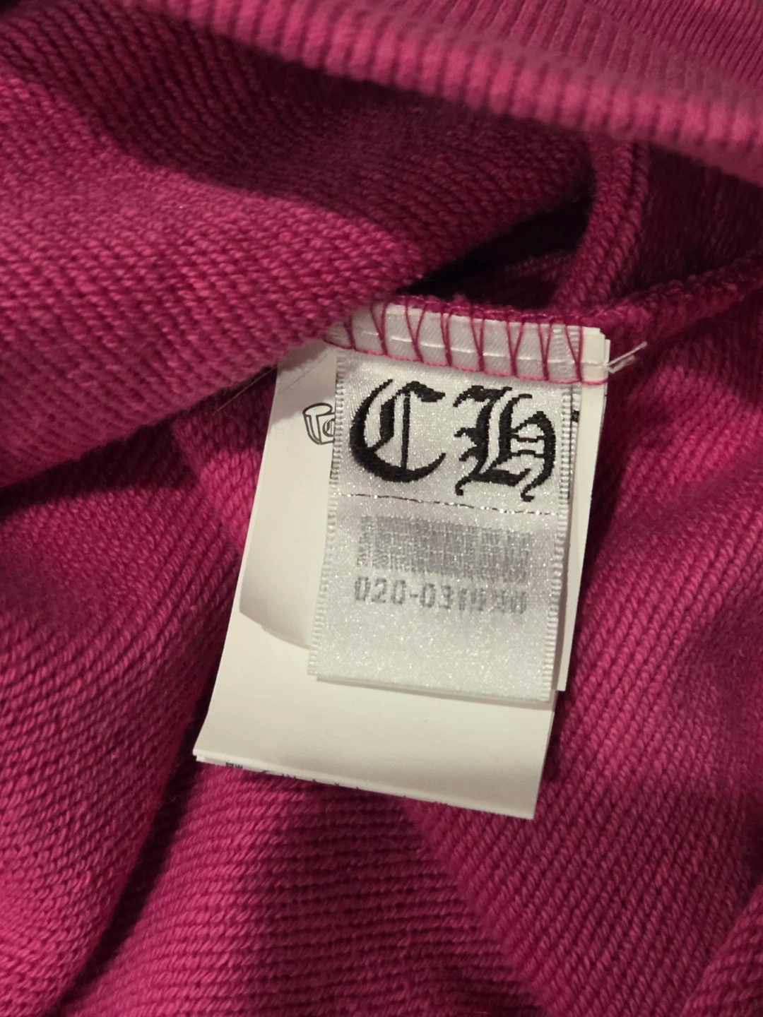 Chrome Hearts Pink Hoodie - photo 3
