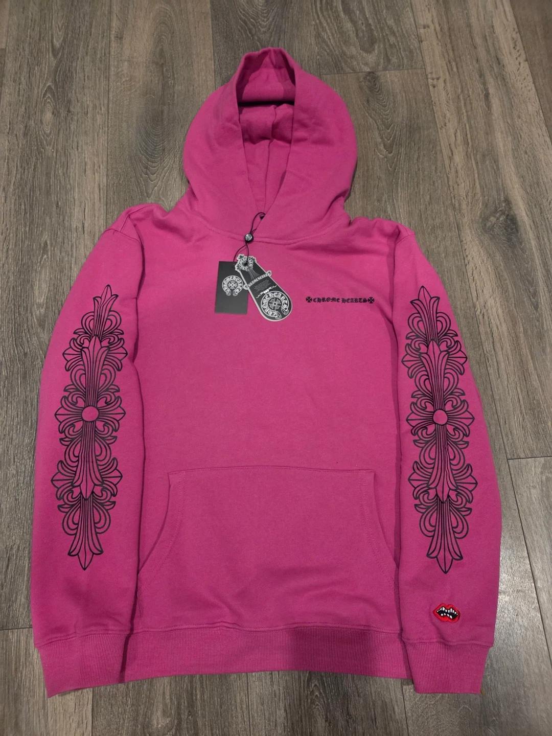 Chrome Hearts Pink Hoodie