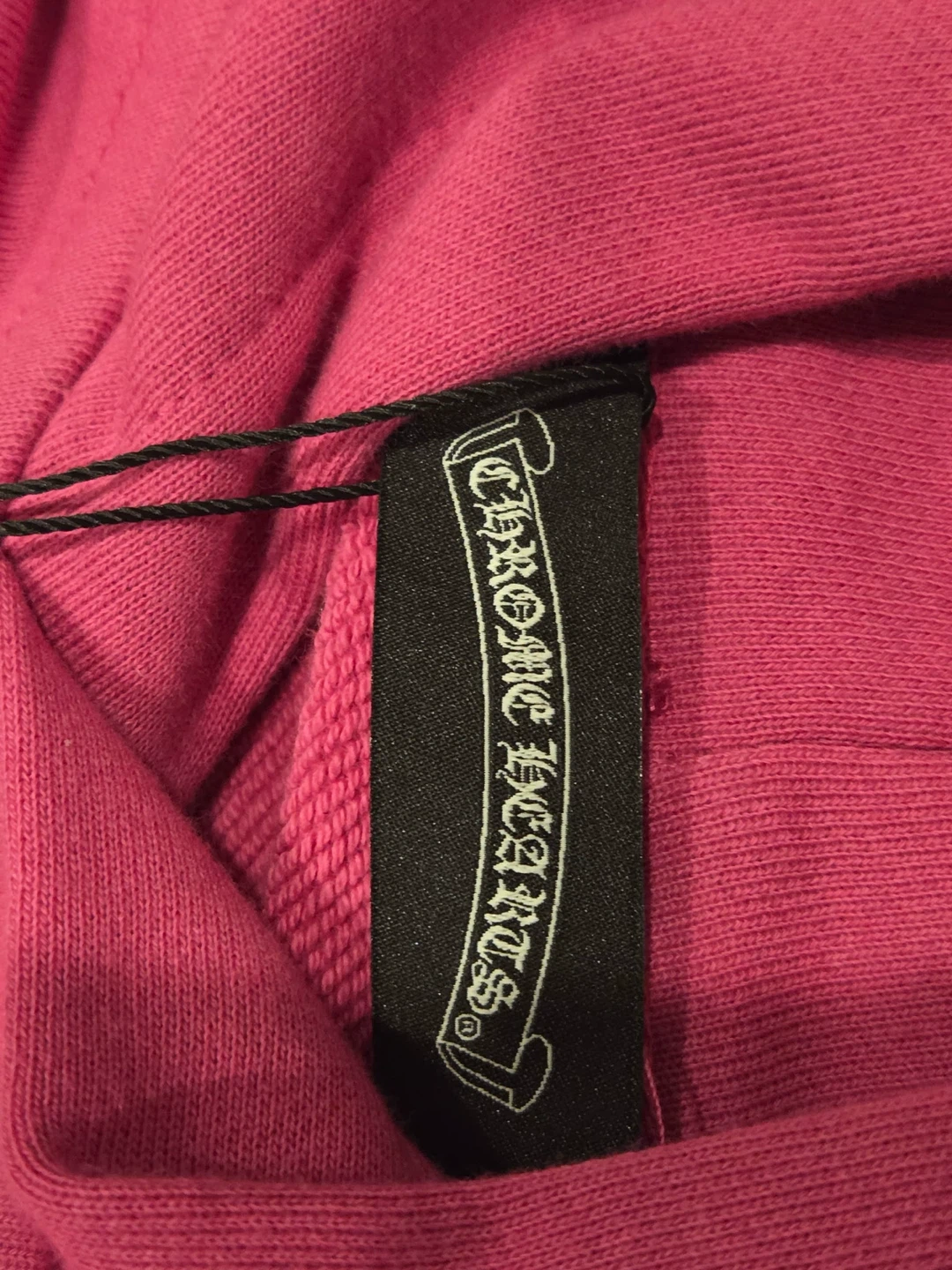 Chrome Hearts Pink Hoodie - photo 2