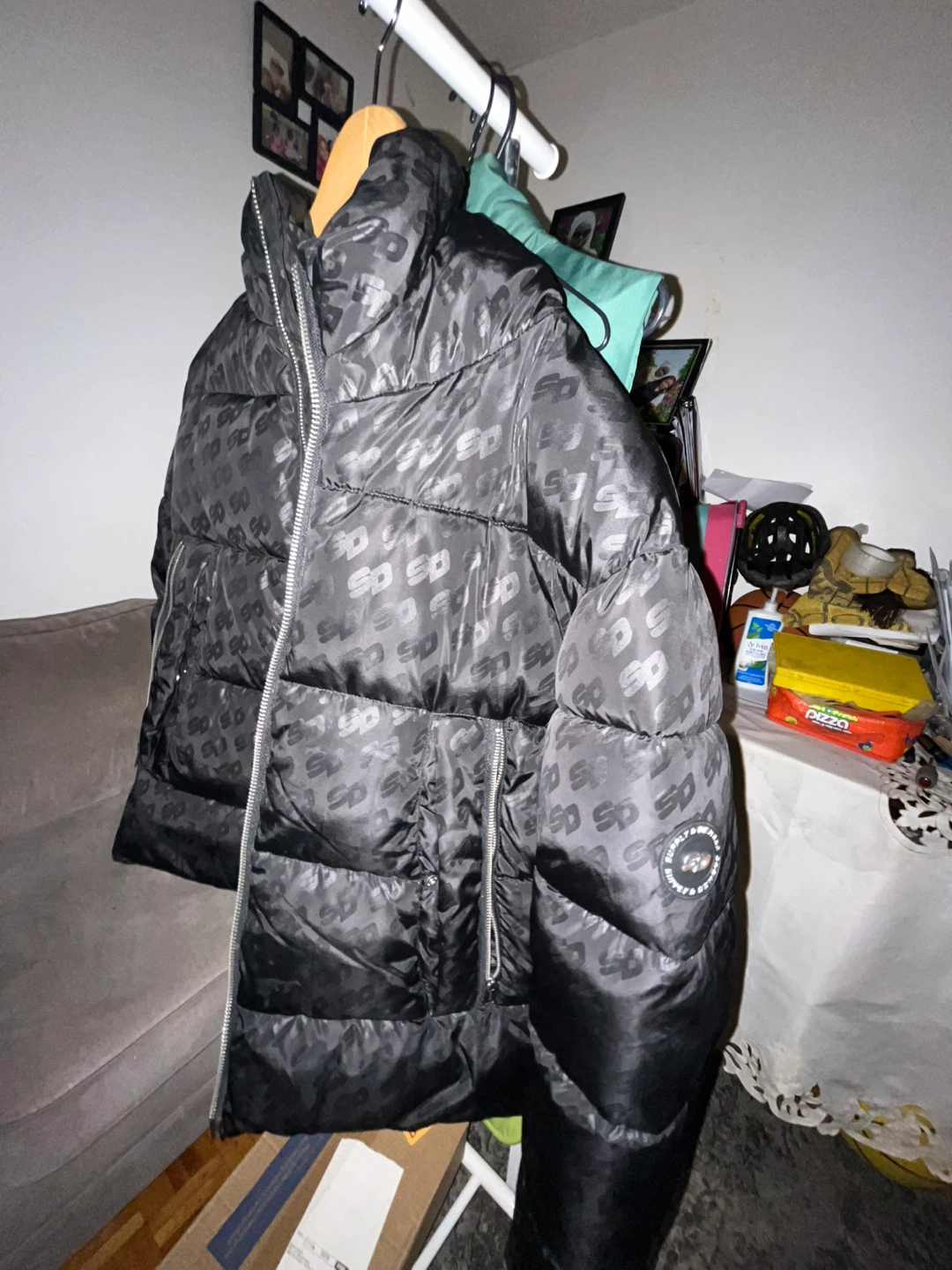 Supply & Demand Black Puffer Jacket - photo 2