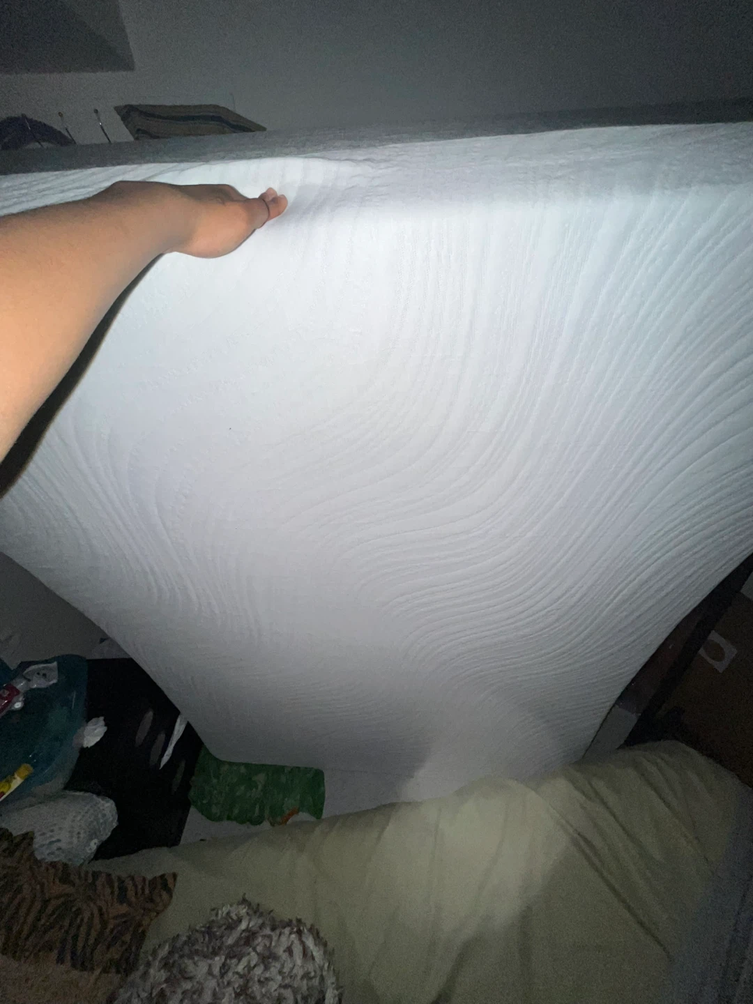 White Mattress Topper