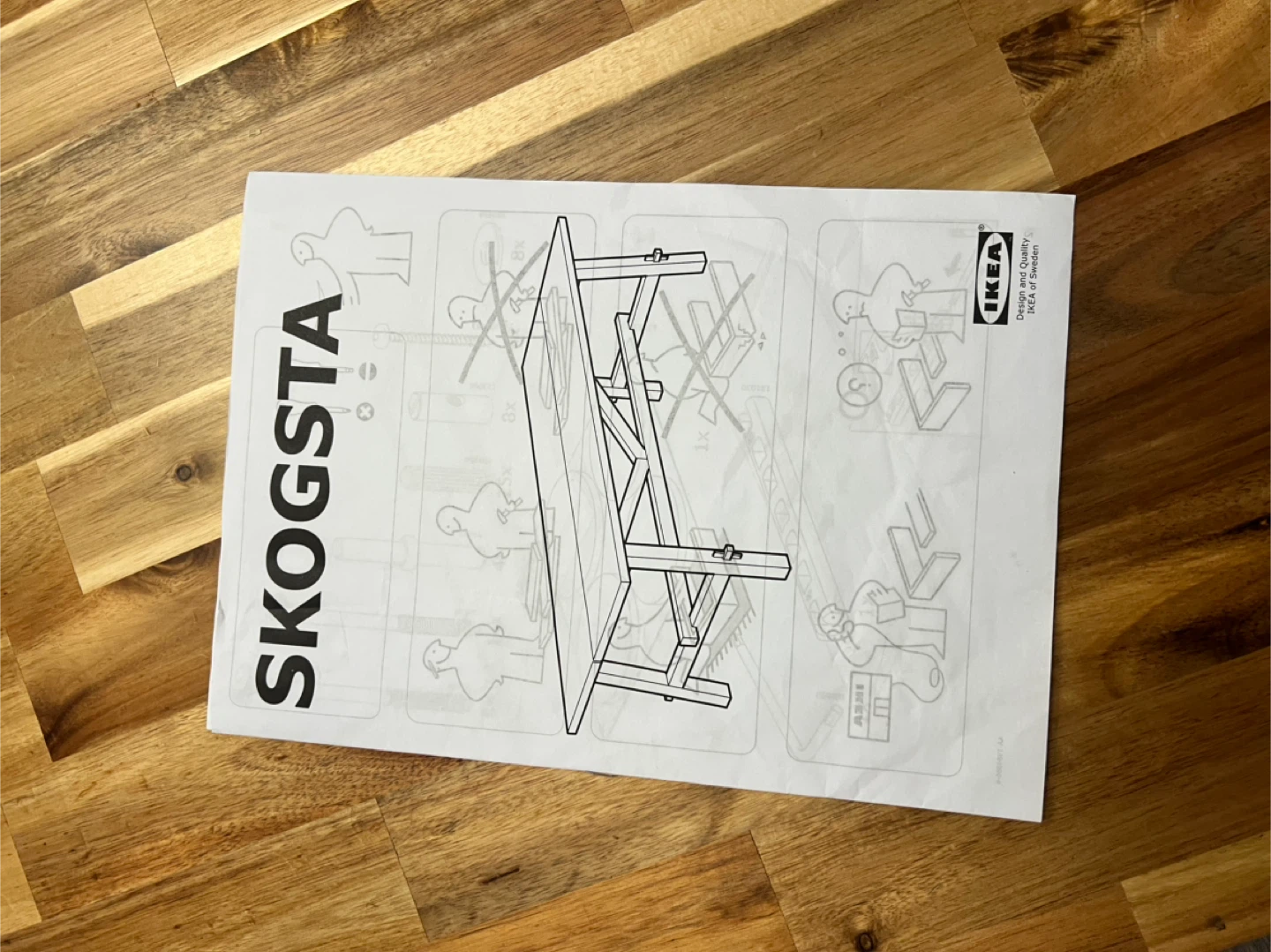 IKEA Solid Wood Dining Table (Not include chairs) - photo 4