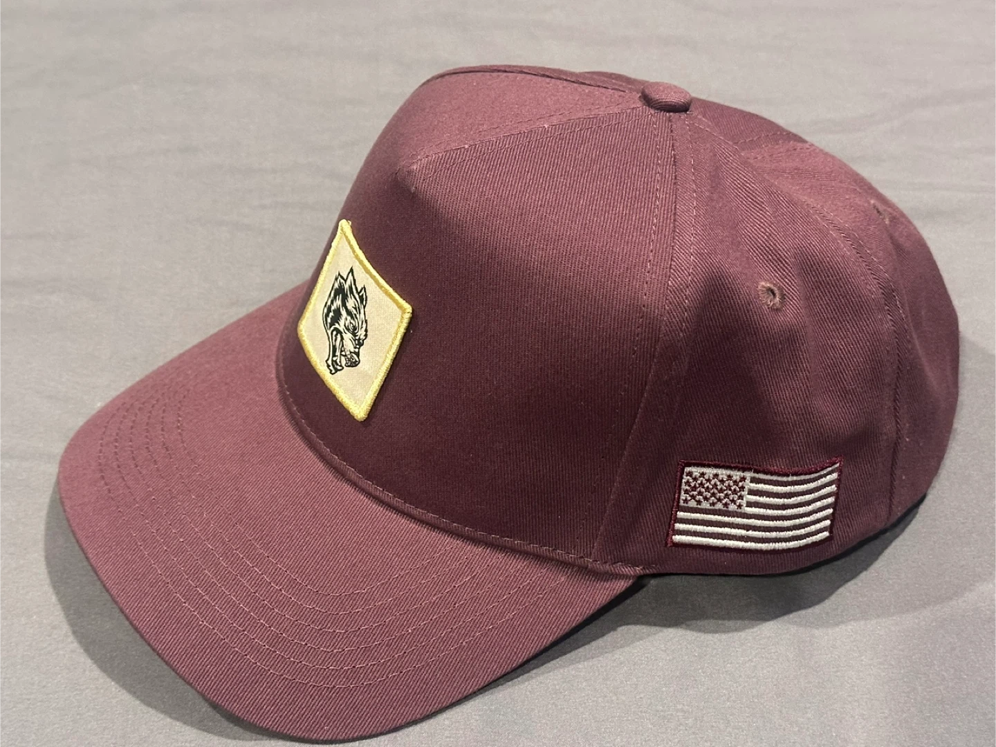 Darc sport Wolf, five patch hat. Color purple dusk. - photo 2