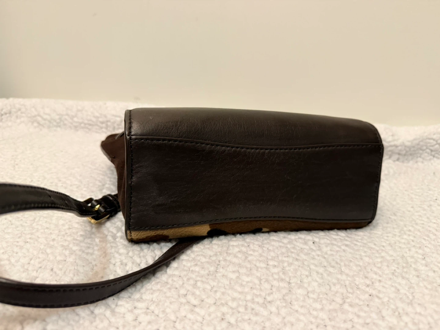 Michael Kors Camo Fur & Leather Shoulder Bag - photo 5