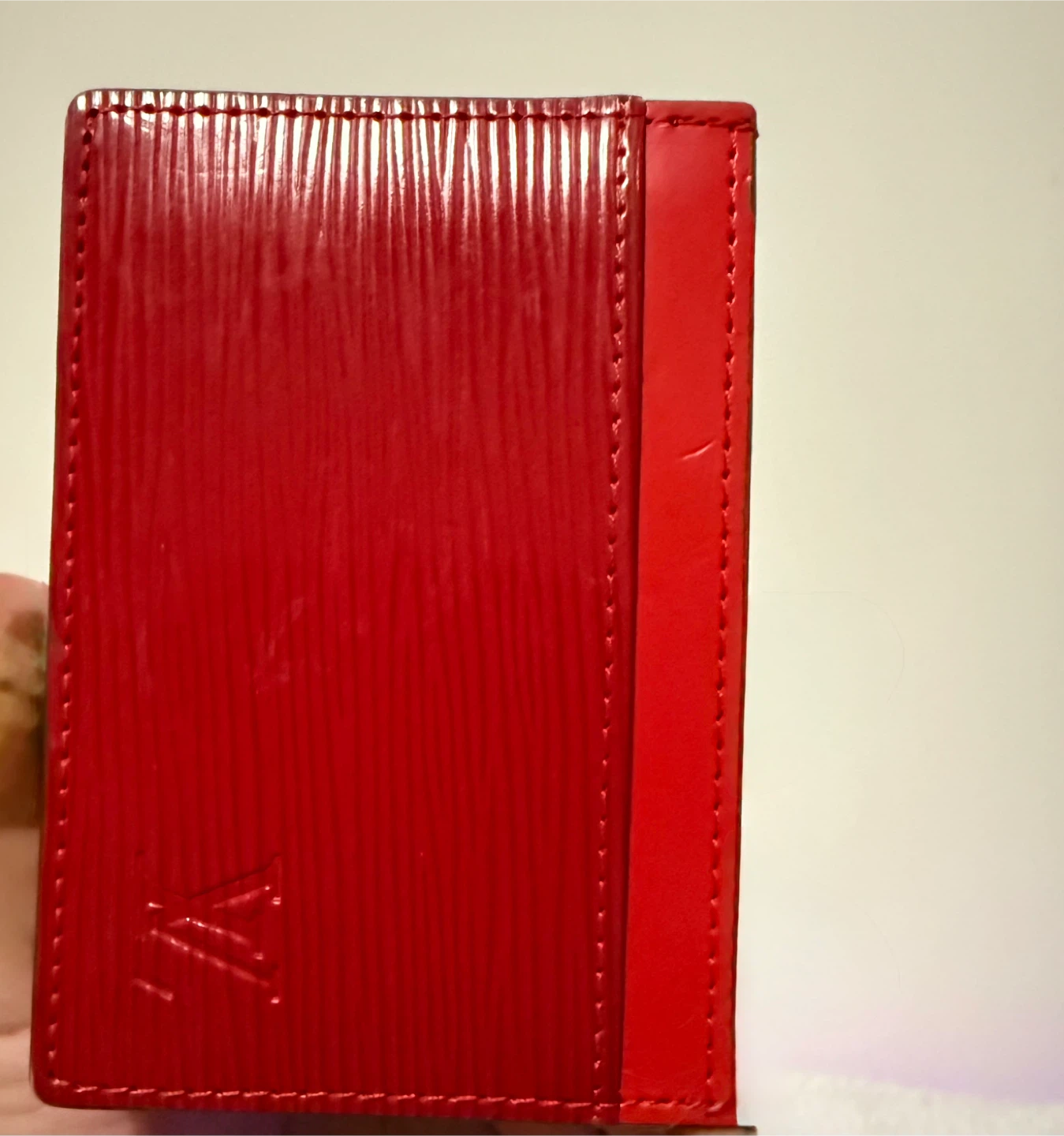 Louis Vuitton Epi Card Holder Red - photo 2