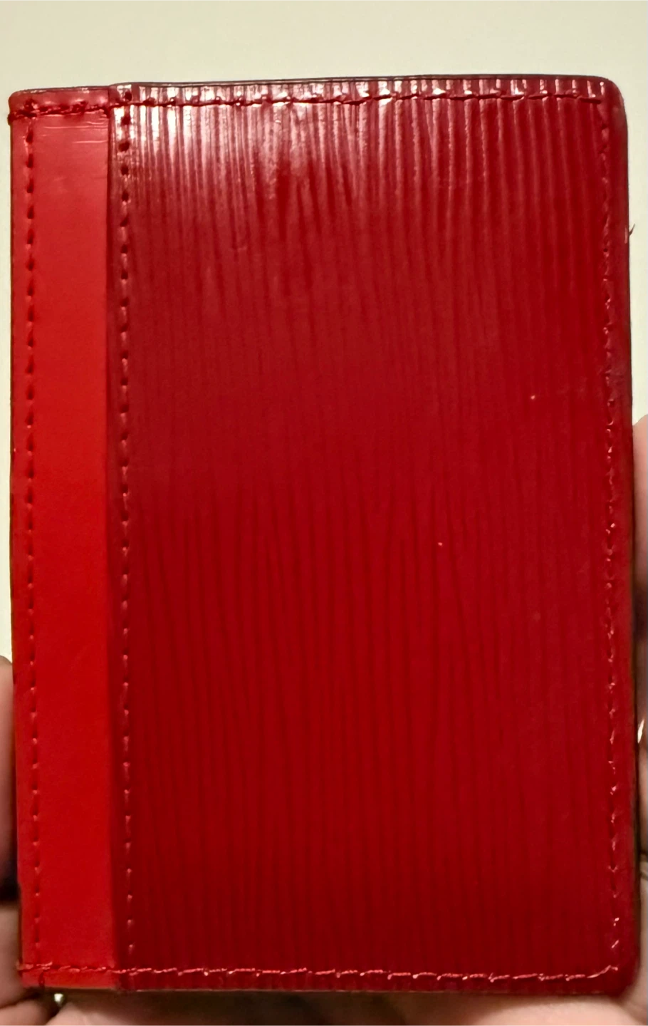 Louis Vuitton Epi Card Holder Red - photo 3