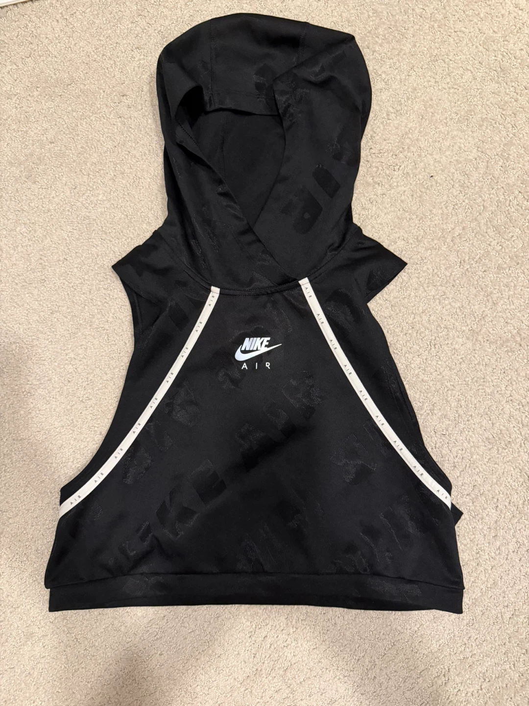 Nike Air Sleeveless Cropped Hoodie - photo 2