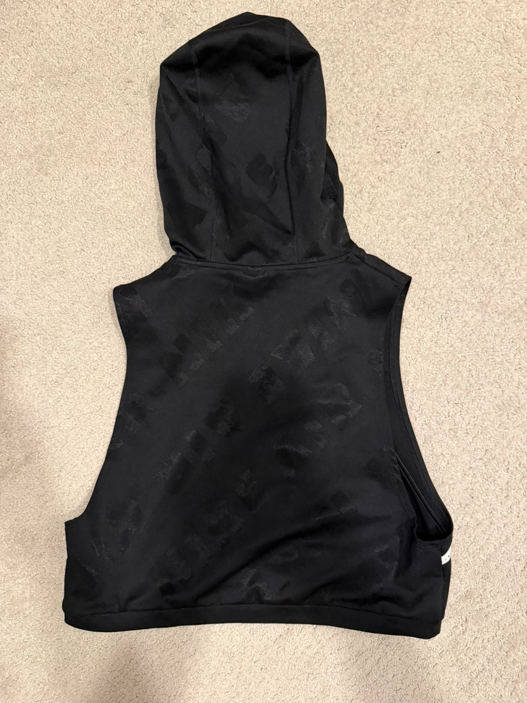 Nike Air Sleeveless Cropped Hoodie