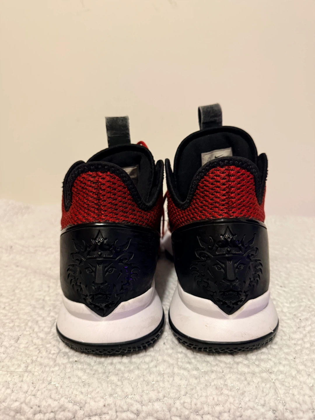 Nike LeBron Witness IV EP 'Red Black' Basketball Shoes US M 10.5 - photo 4