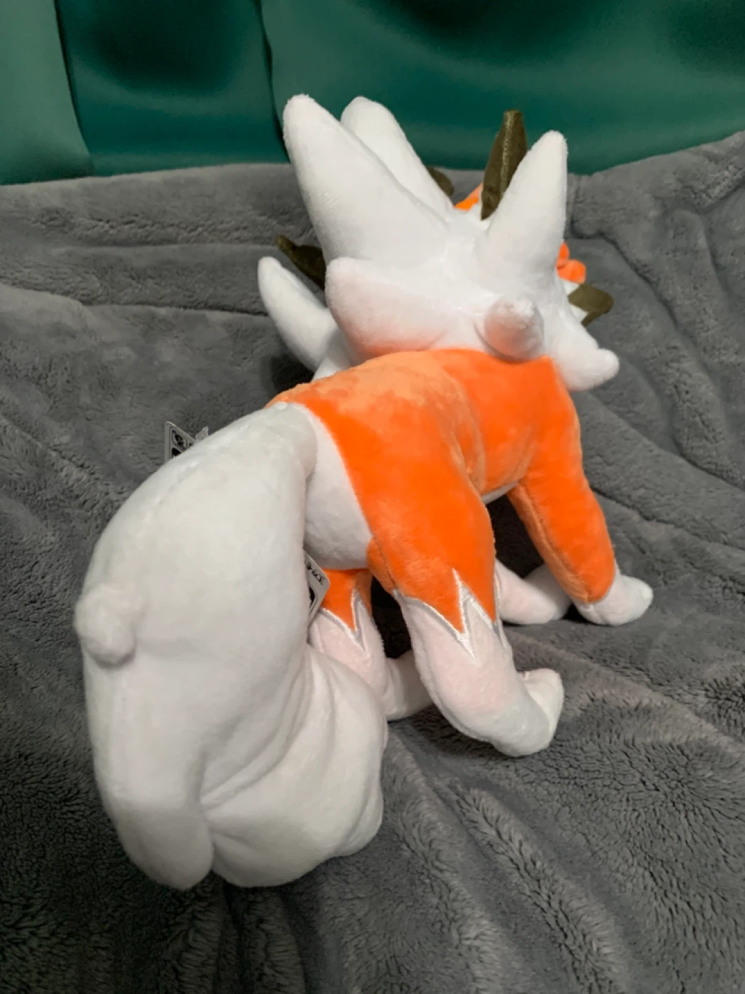 New Pokemon Lycanroc Stuffed Plushie 10 Inches - photo 4