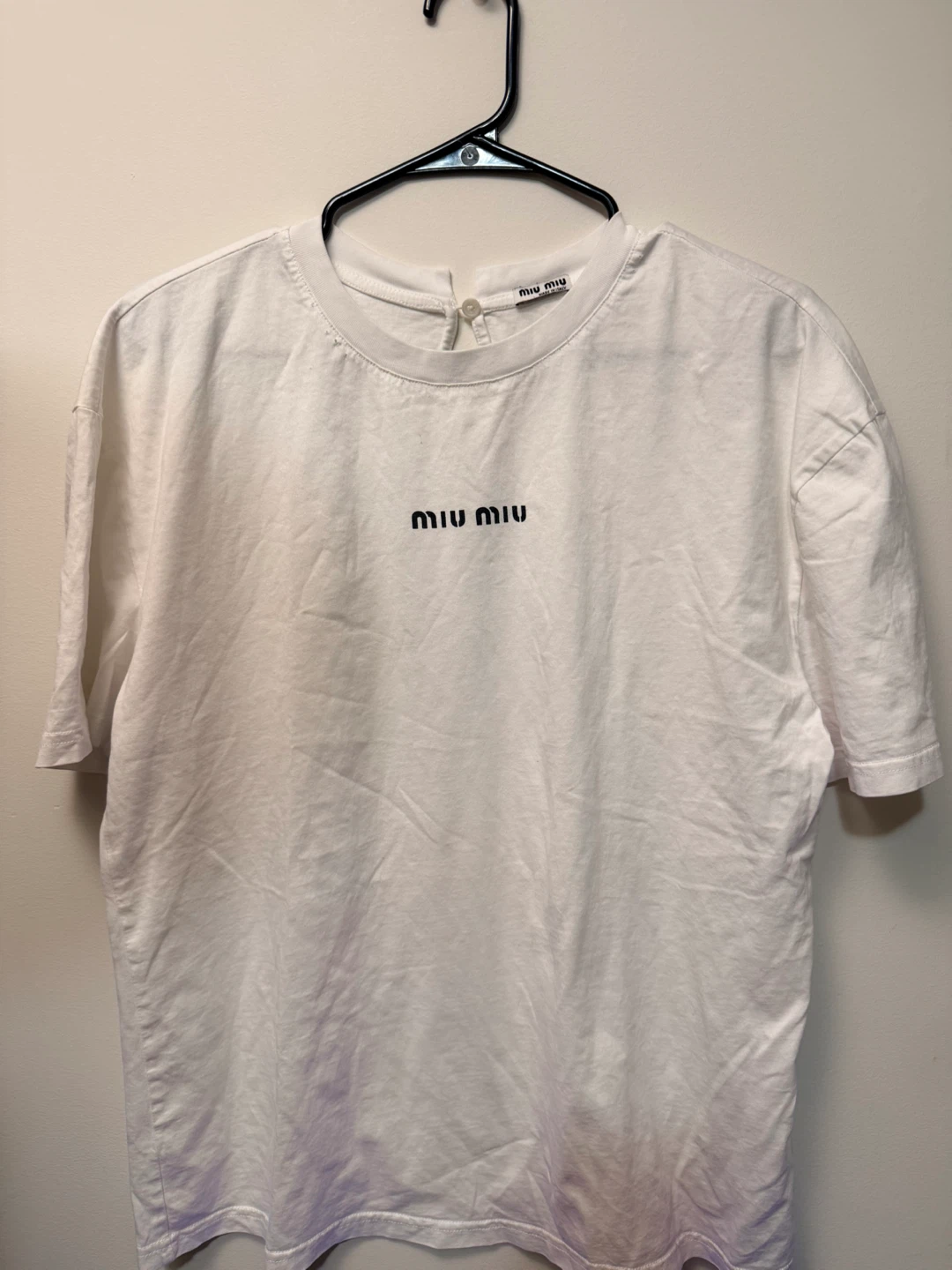Miu Miu White T-Shirt
