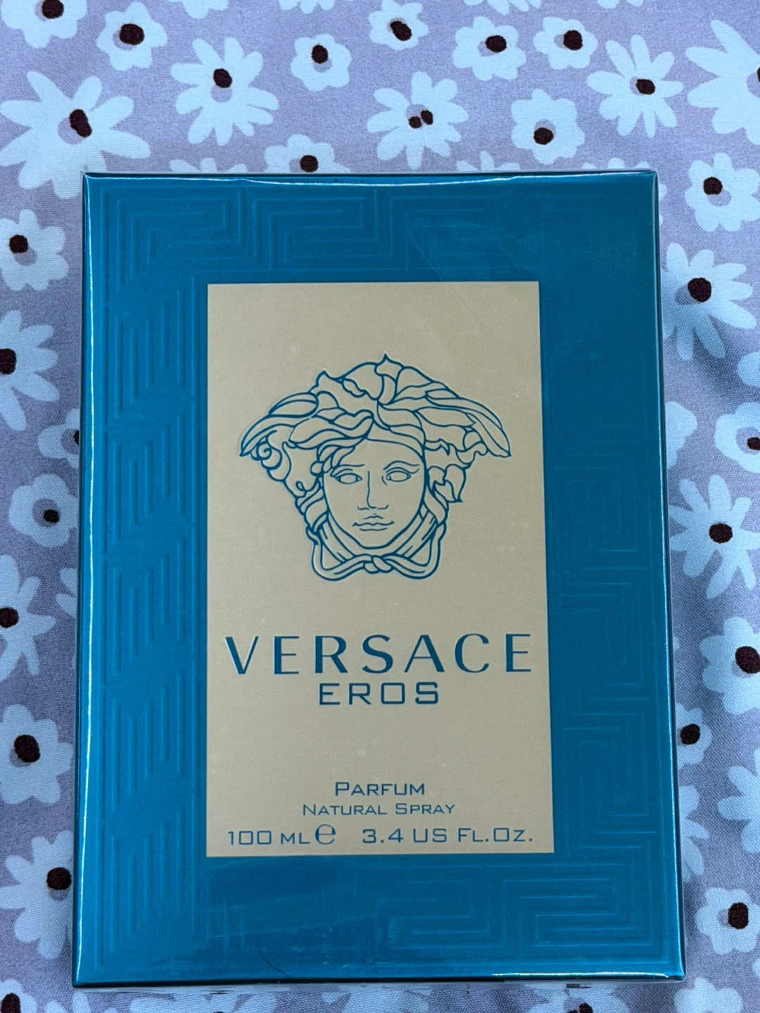 Versace Eros Parfum Natural Spray for Men, 3.4 Fl Oz