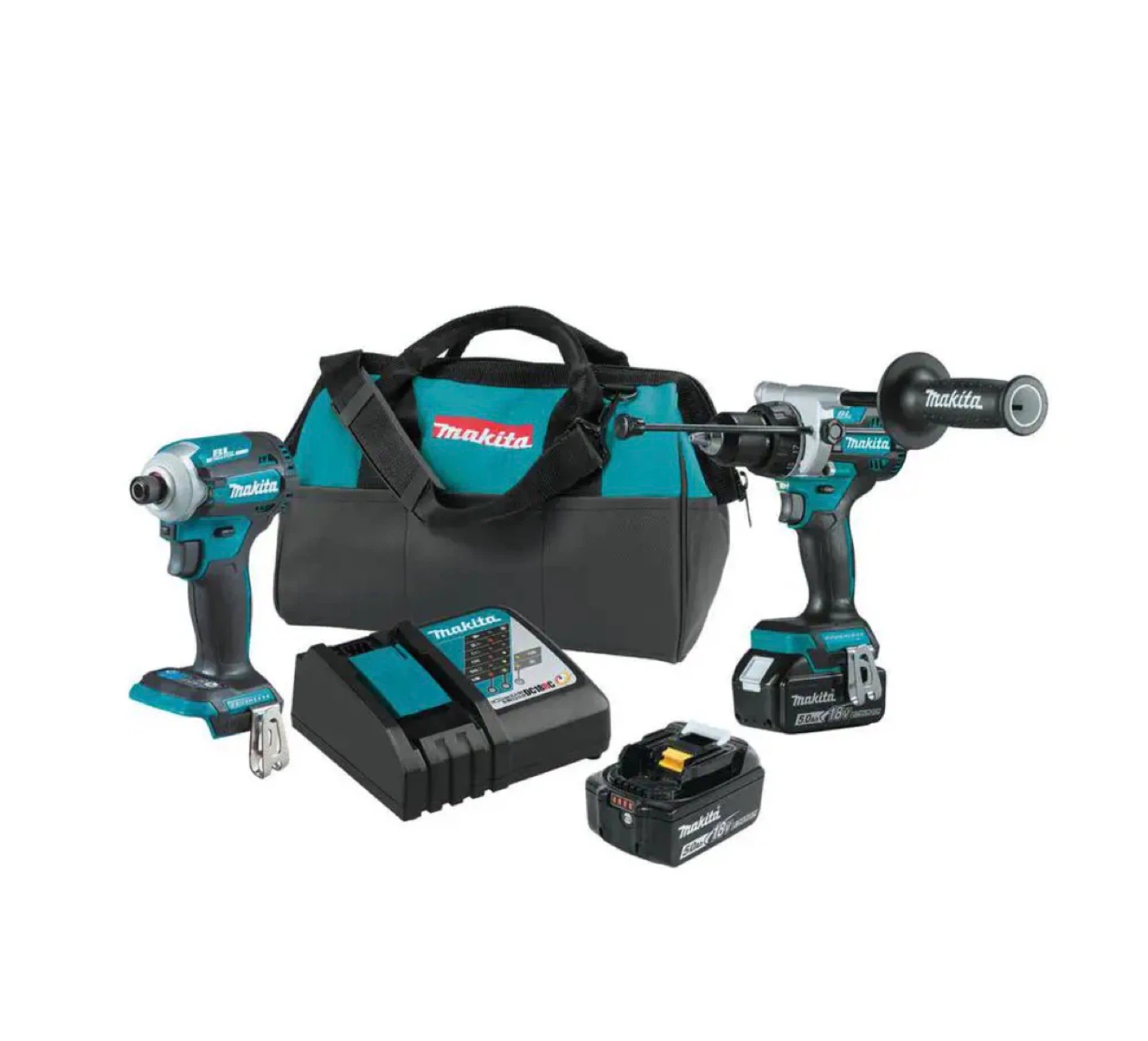 Makita 18V LXT Brushless Combo Kit Hammer Drill/Impact Driver - photo 2