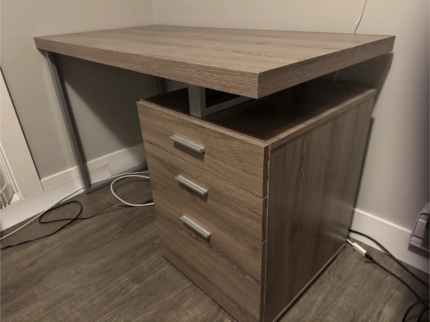 Office Desk with 3 Drawers - photo 4