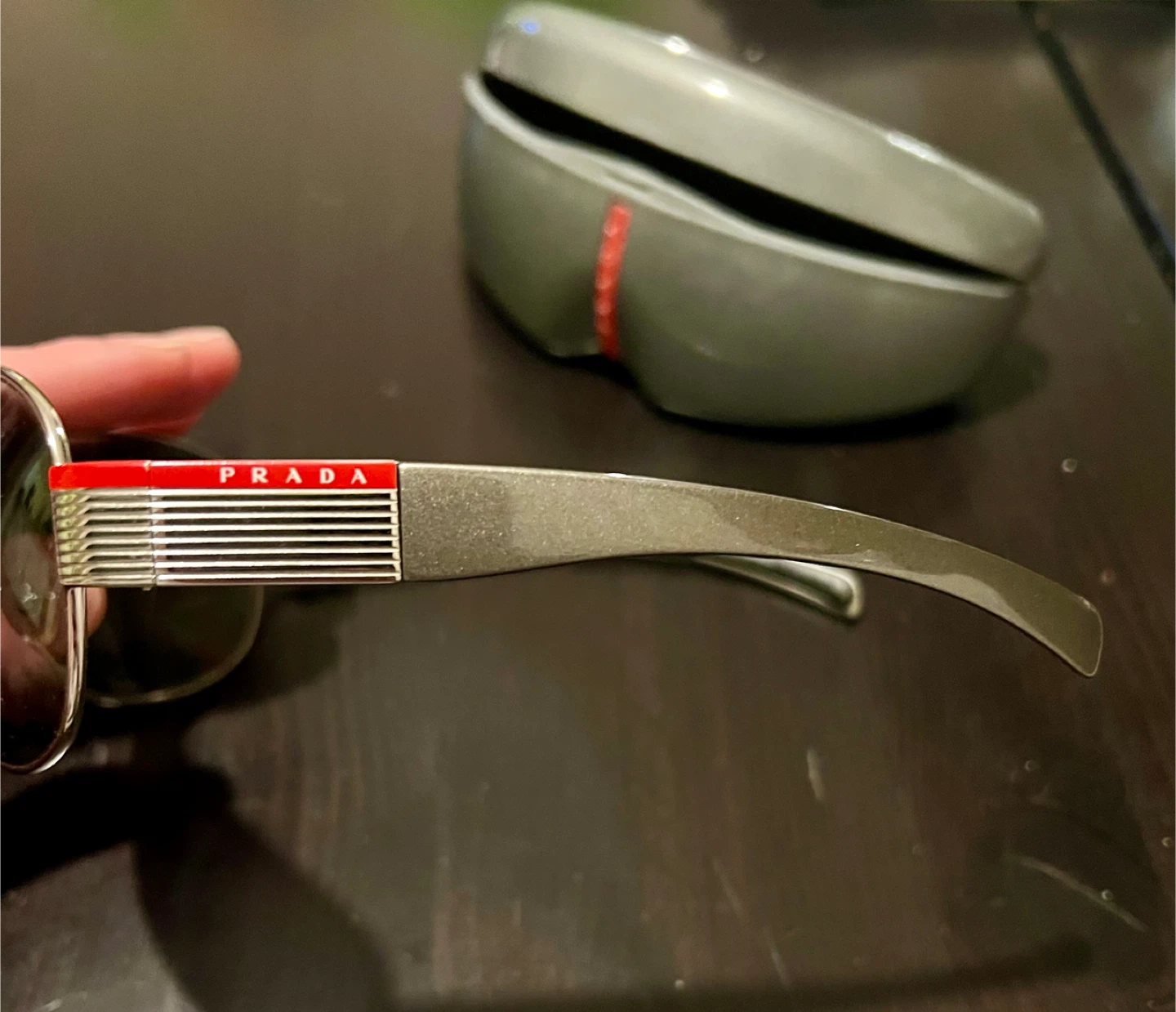 Authentic Prada sunglasses with original Prada case. - photo 2