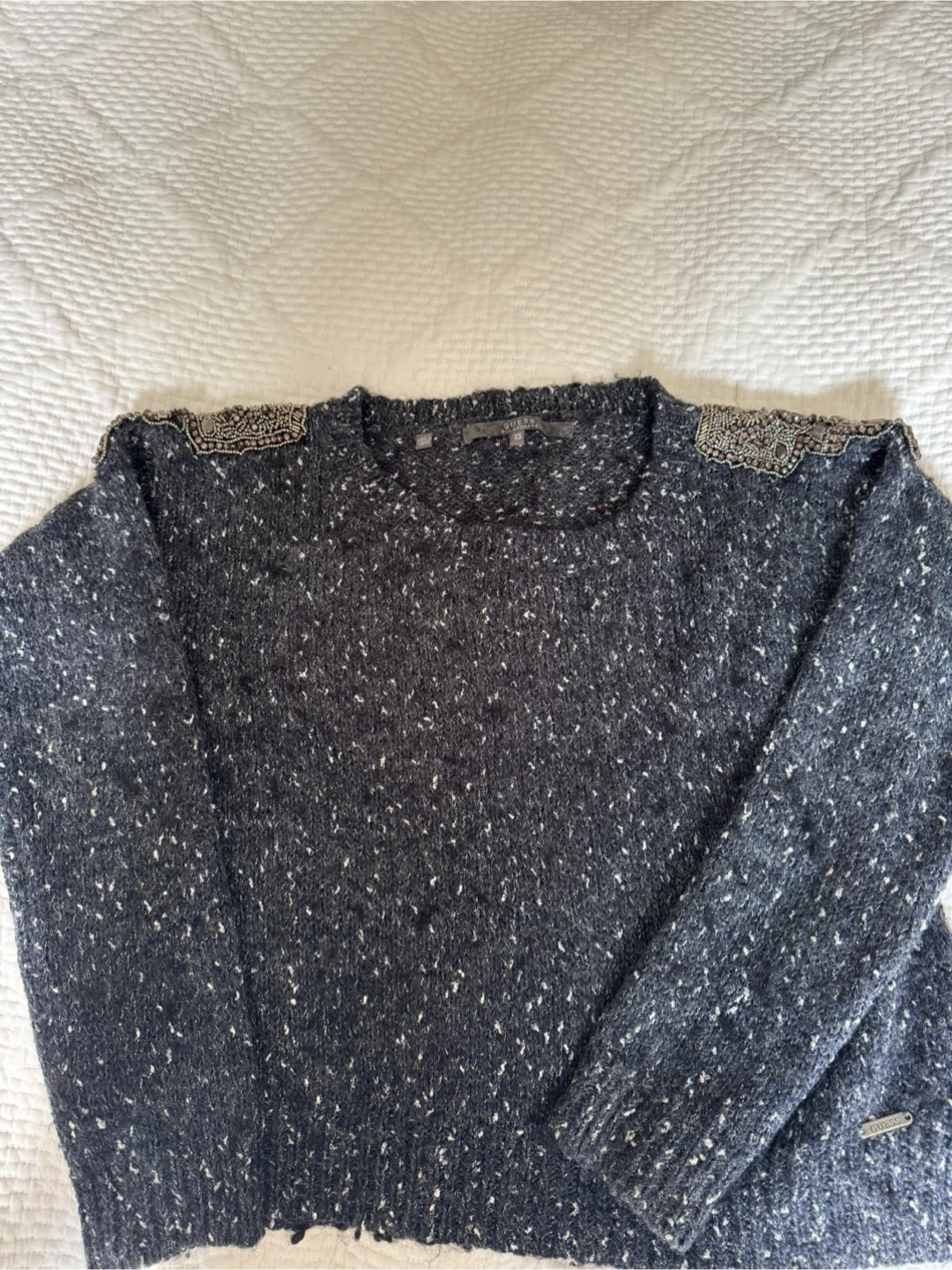 Guess Women's Speckled Knit Sweater - photo 2