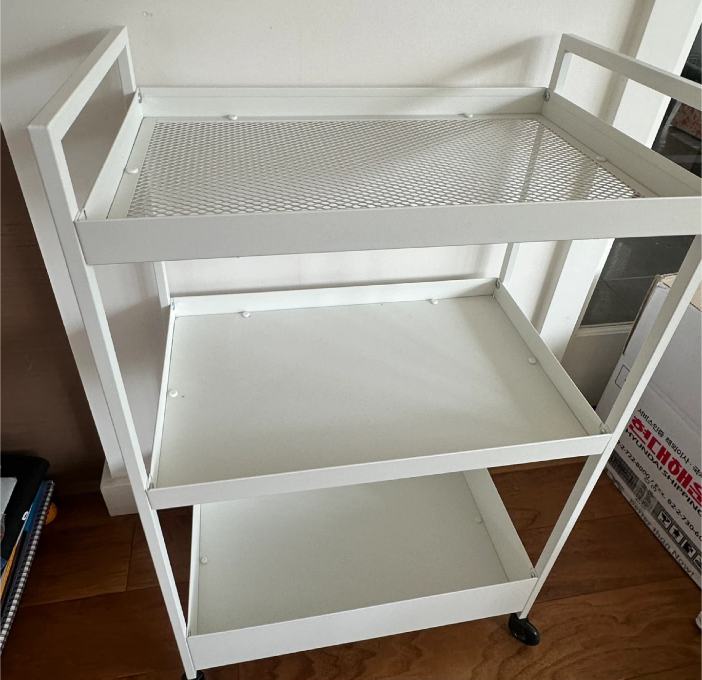 IKEA RÅSKOG Utility Cart (White) – 3 Tier Rolling Trolley - photo 5