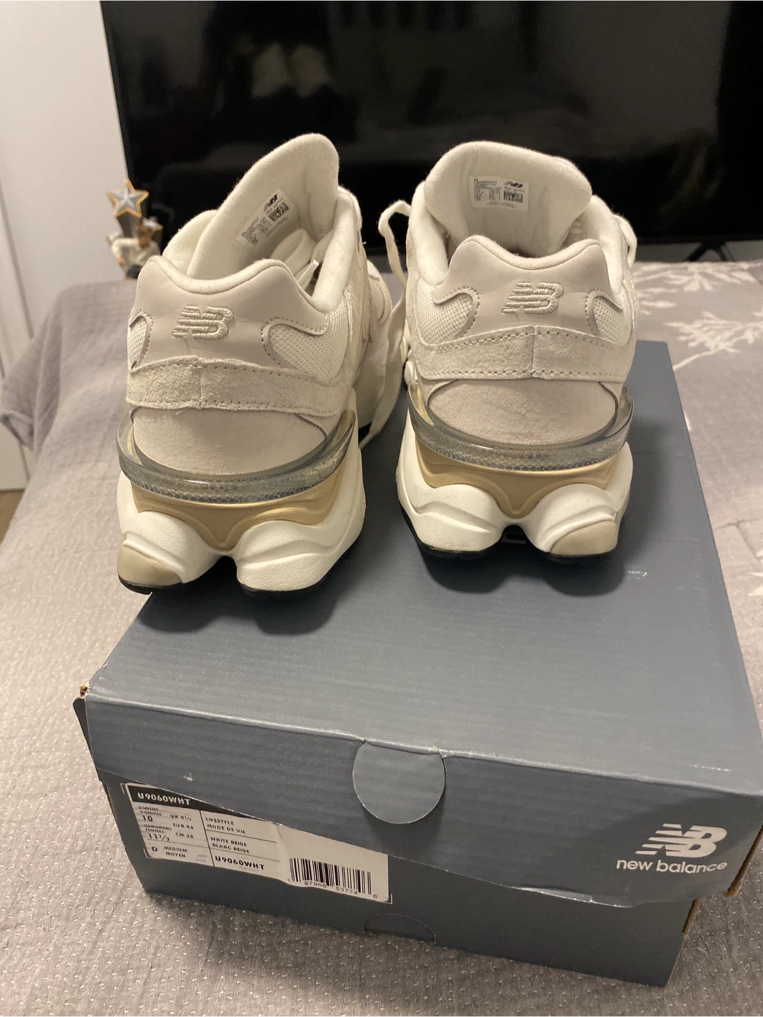 New Balance 9060 "White Beige" Lifestyle Sneakers - photo 5