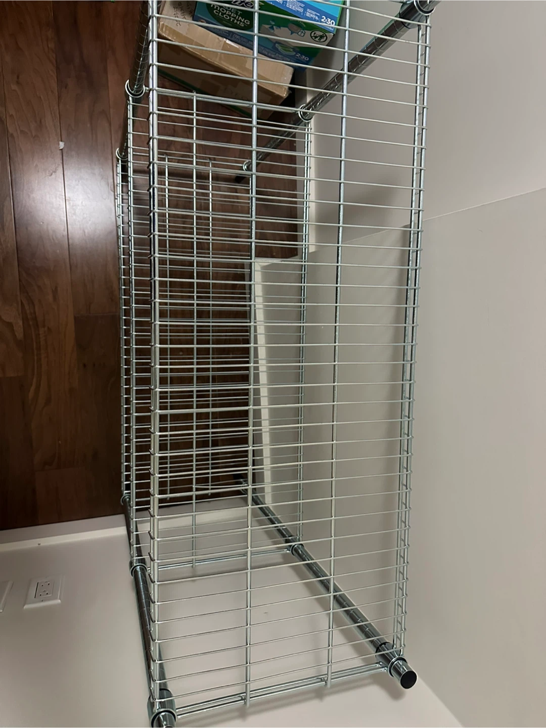 Costco 3-Tier Chrome Wire Shelving Unit / Heavy Duty Metal Rack - photo 4