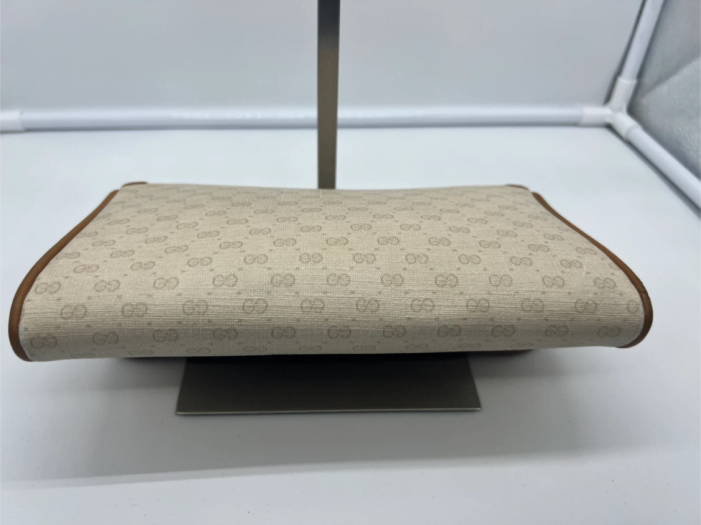 GUCCI VINTAGE Micro GG Supreme Coated Canvas Leather Crossbody - photo 4