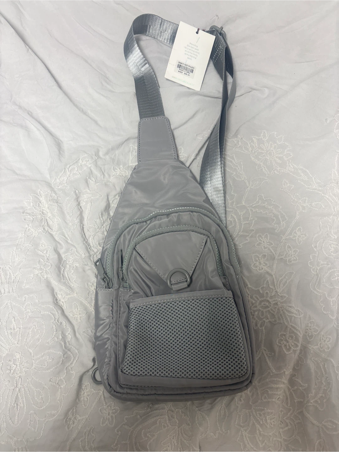 Urban Fit Grey Sling Bag